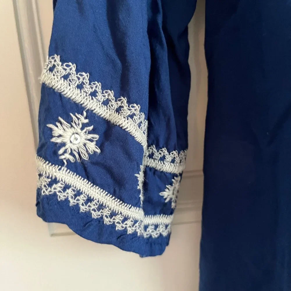 Lucky Brand Embroidered Tunic - M - Picture 14 of 14